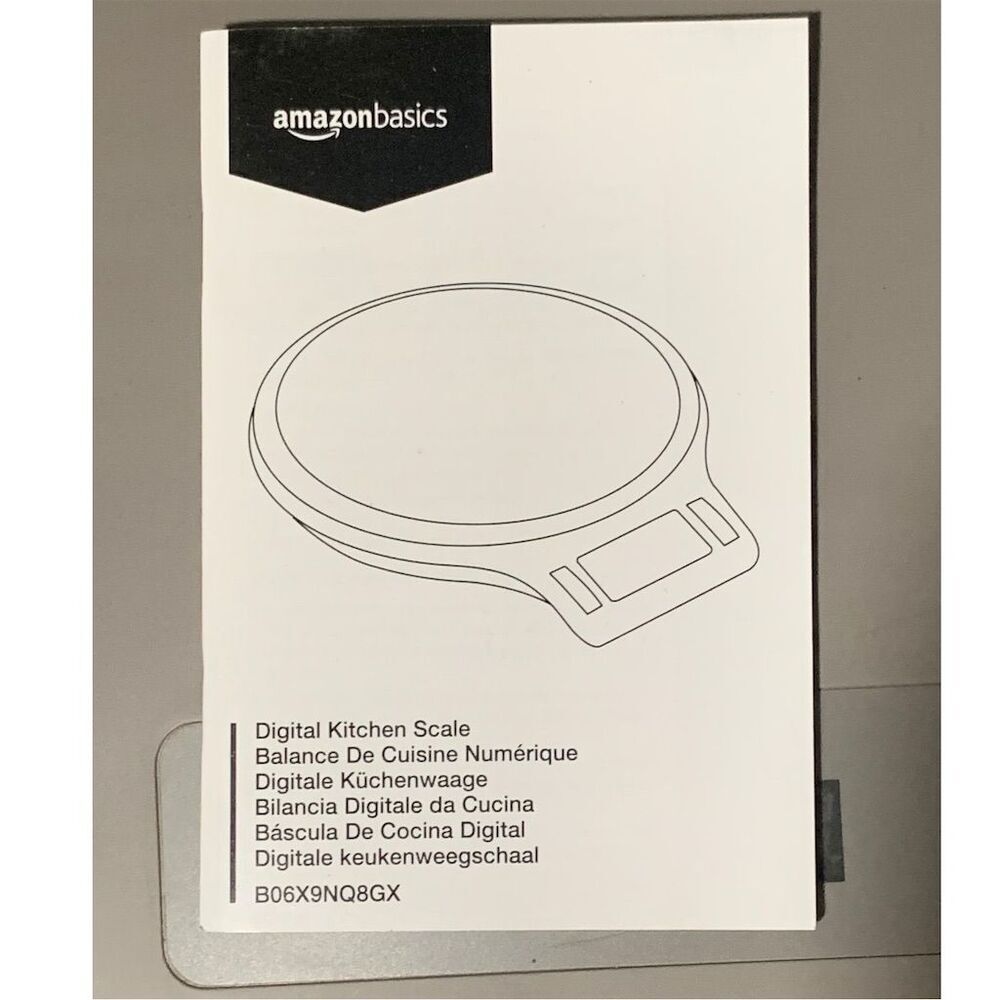 AmazonBasics Digital Kitchen Scale,  Auto Shut Off, Use as  Shipping Scale - Picture 5 of 7